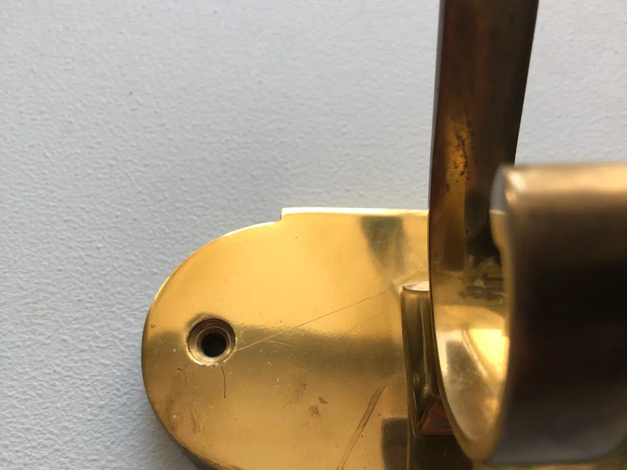 Billede 4 - Vintage messing knagerække