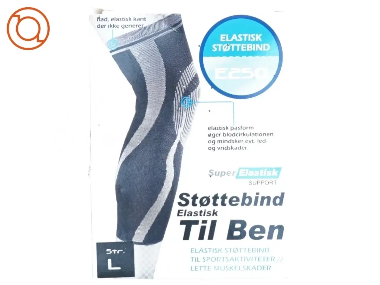 Billede 1 - ubrugt Støttebind til ben (str. L)