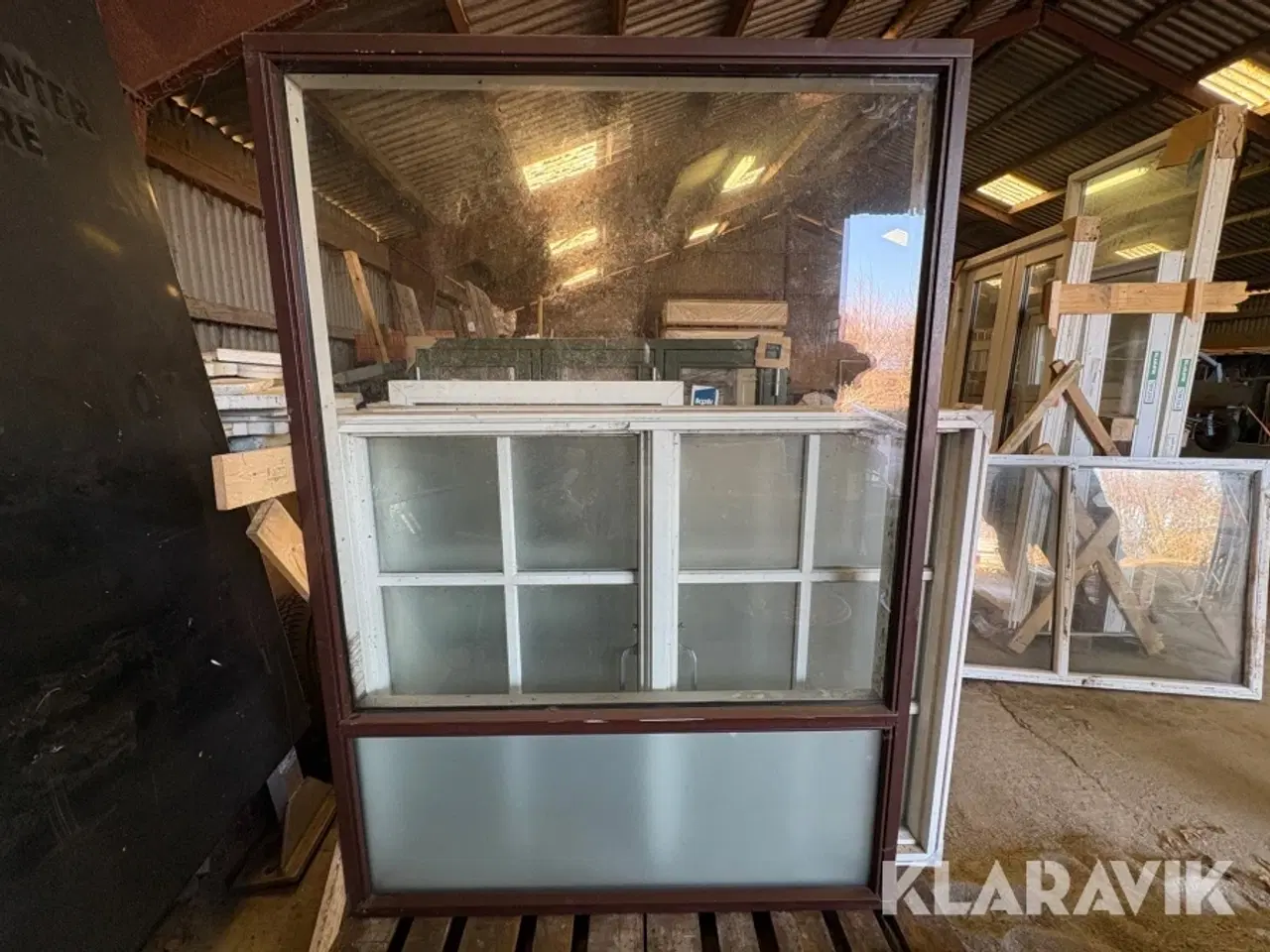 Billede 2 - Fastkarmvindue med brystning