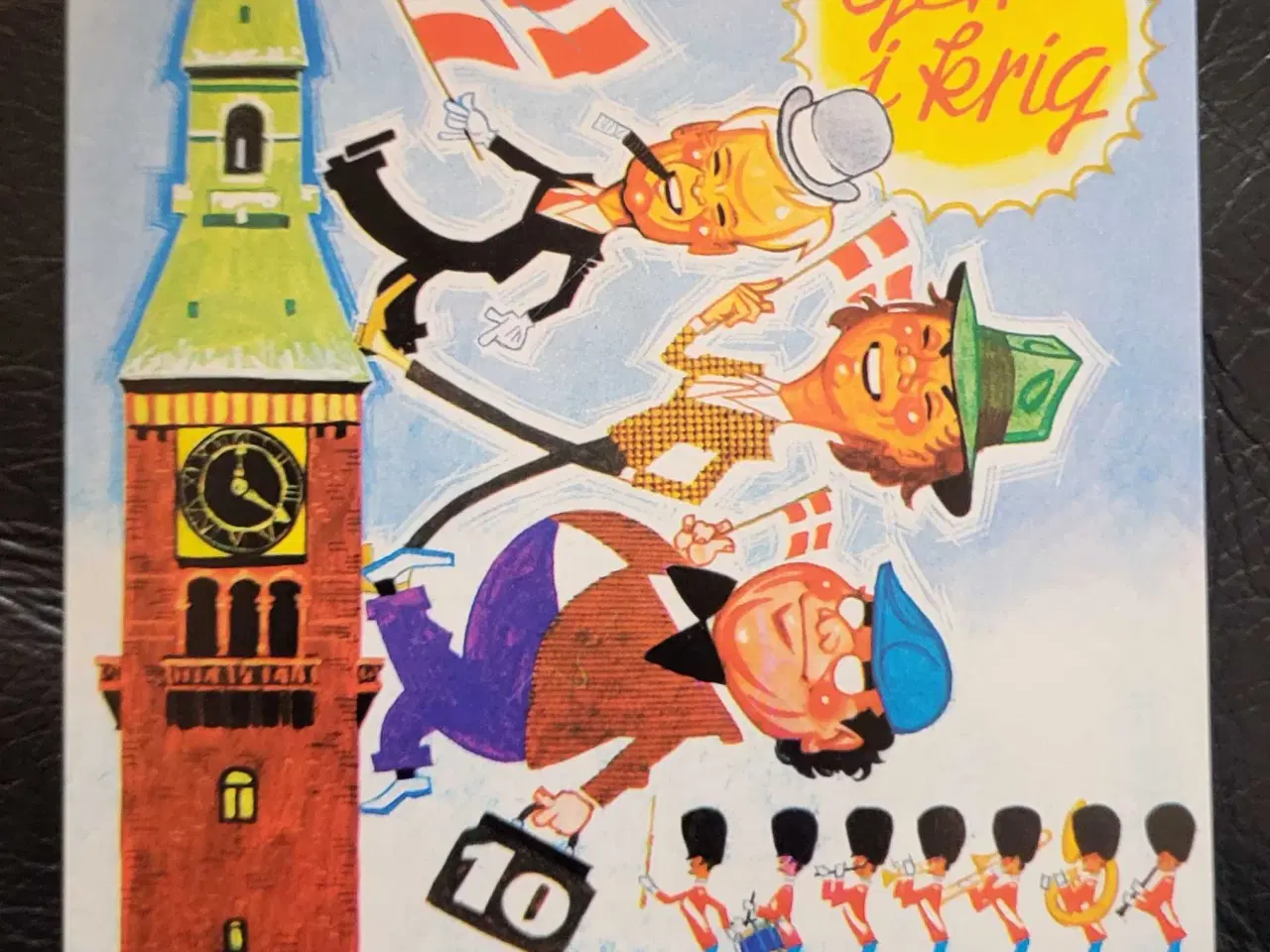 Billede 1 - Postkort - Olsen banden med autografer