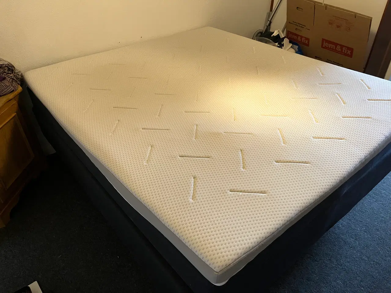 Billede 7 - Lækker kontinentalseng med næsten ny Wellpur 