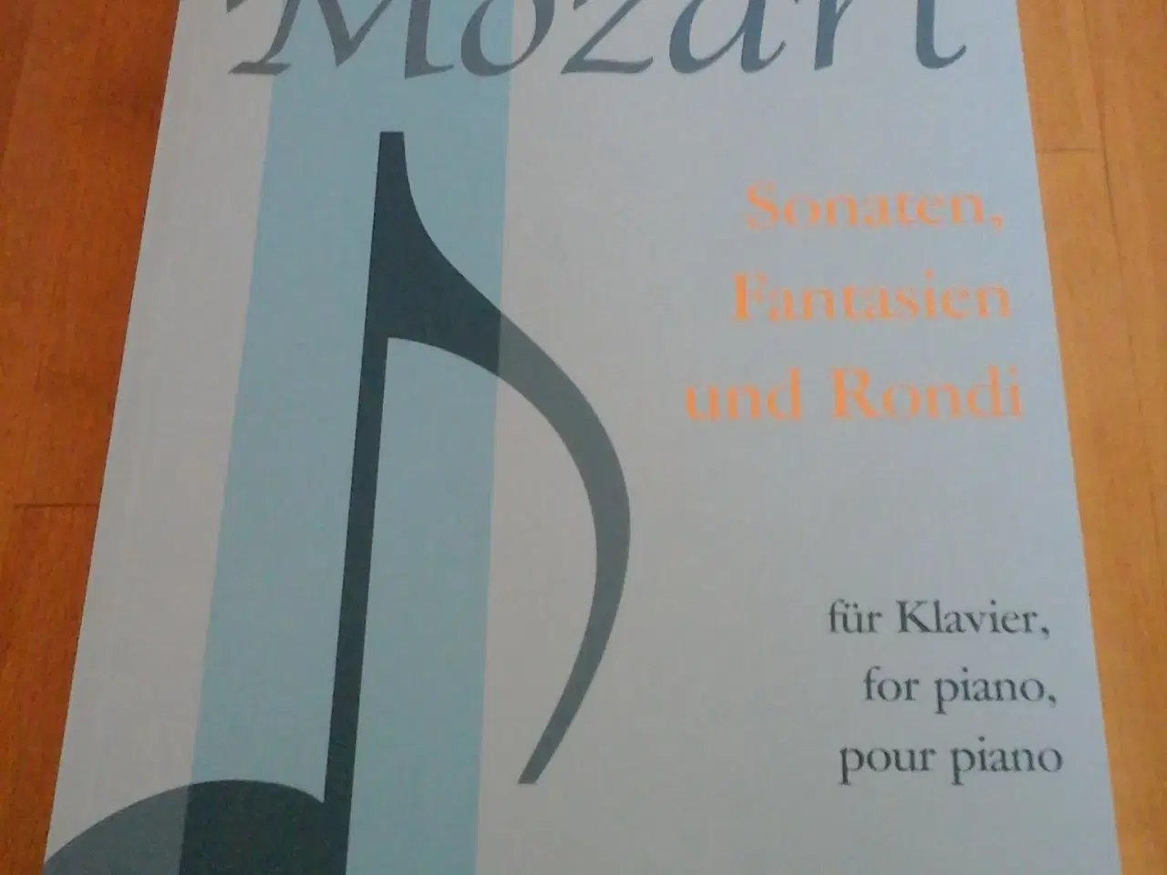 Billede 2 - Mozart noder for klaver og piano