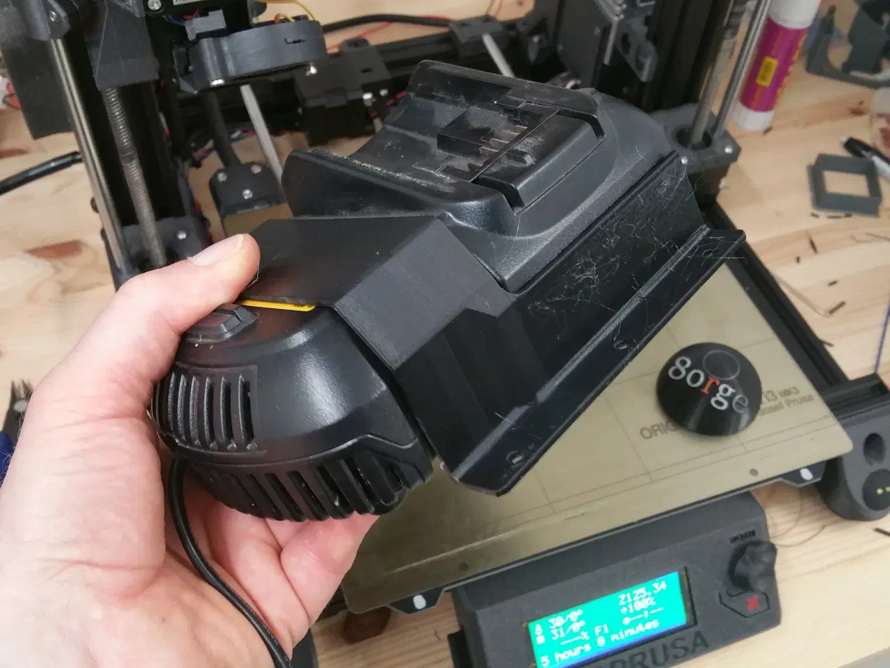 Billede 3 - Dewalt - Oplader Holder Dcb105/119/101 - 3d print