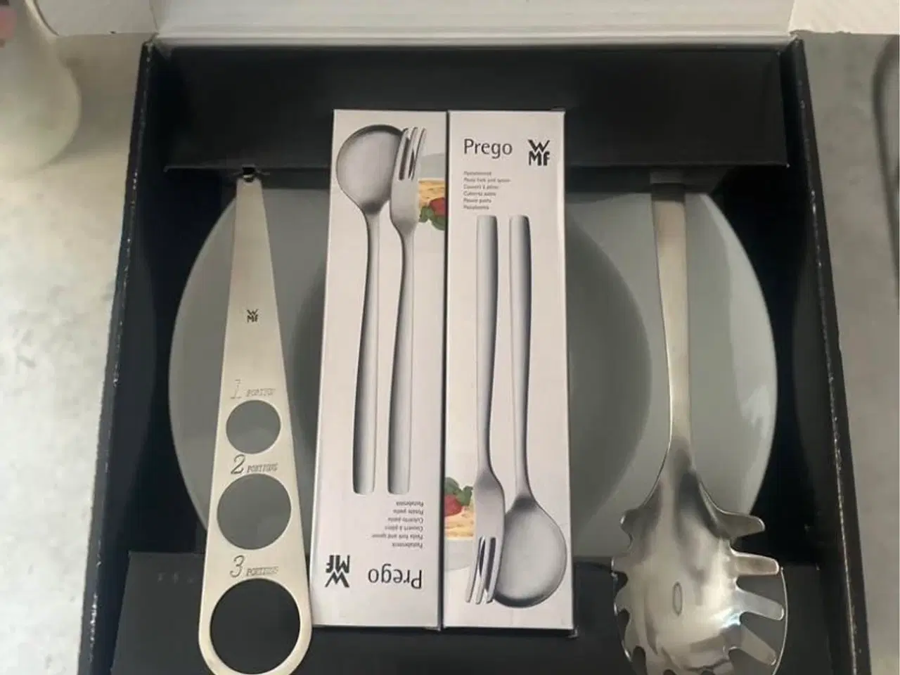 Billede 2 - WMF pasta sæt, bestik og tallerkener