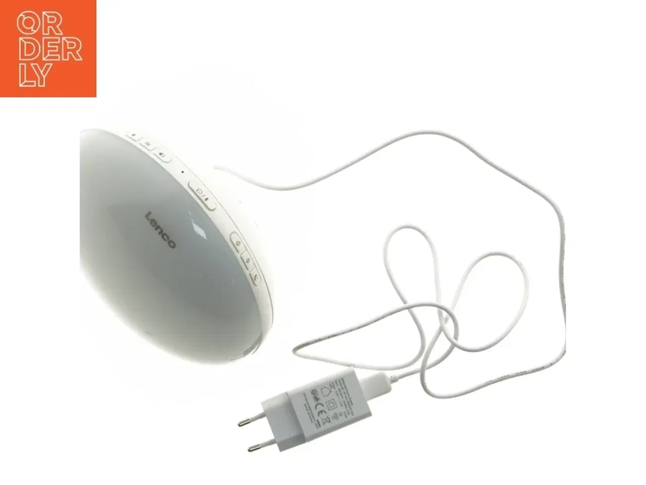 Billede 3 - LENCO CRW-110WH - Smart clock radio with wake up light - Multi colour