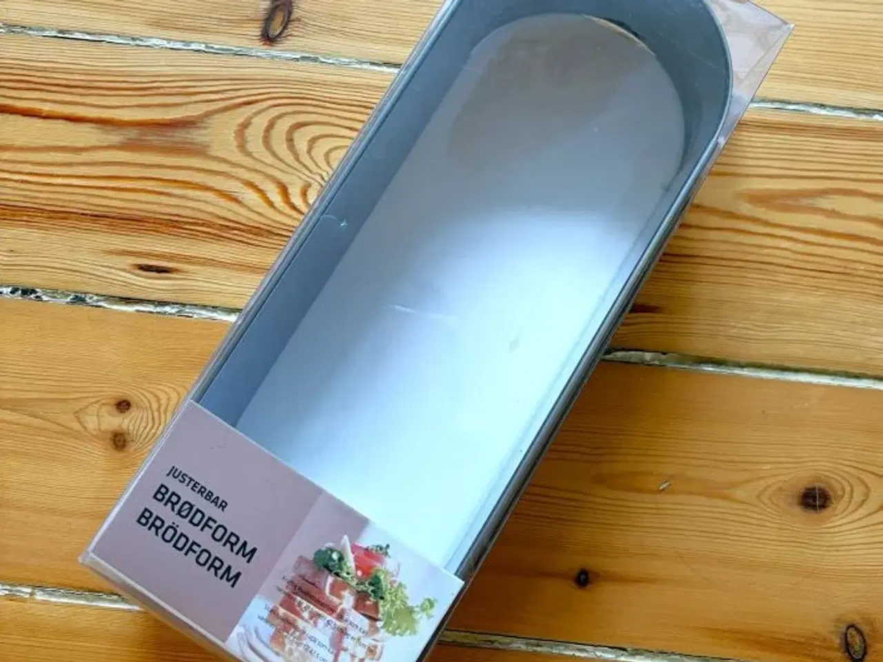 Billede 1 - Brødform med justerbar 40længde. Helt ny.