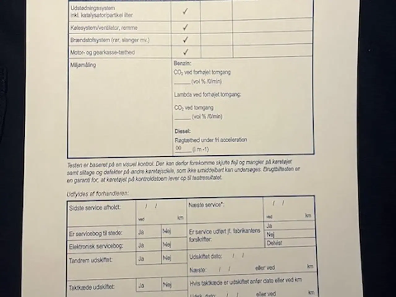 Billede 4 - Opel Astra Stationcar, DEKRA Brugtvognsattest