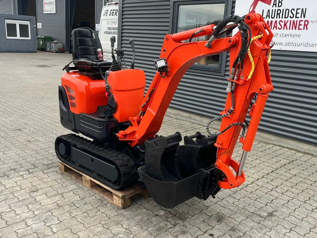 Billede 2 - Kubota U10 EL Elektrisk minigraver med udskudsarm