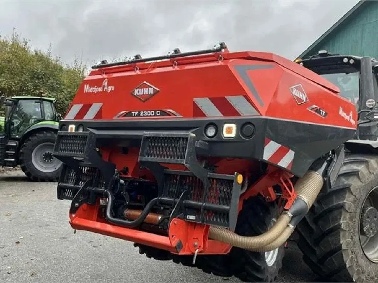 Billede 14 - Kuhn HR6040 med såmaskine  Med dobbelt kammer fronttank