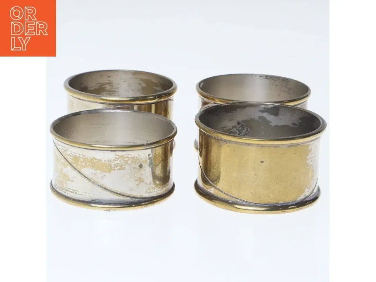 Billede 2 - Vintage servietringe (str. Ø 4,5 cm)