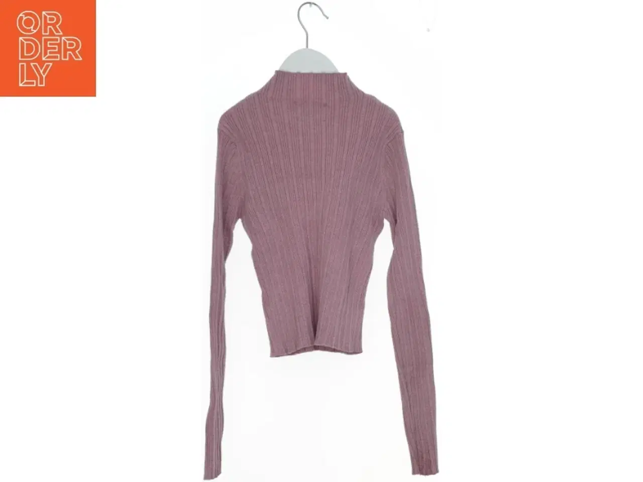 Billede 2 - Ribstrikket lilla sweater fra Zara (str. 164)