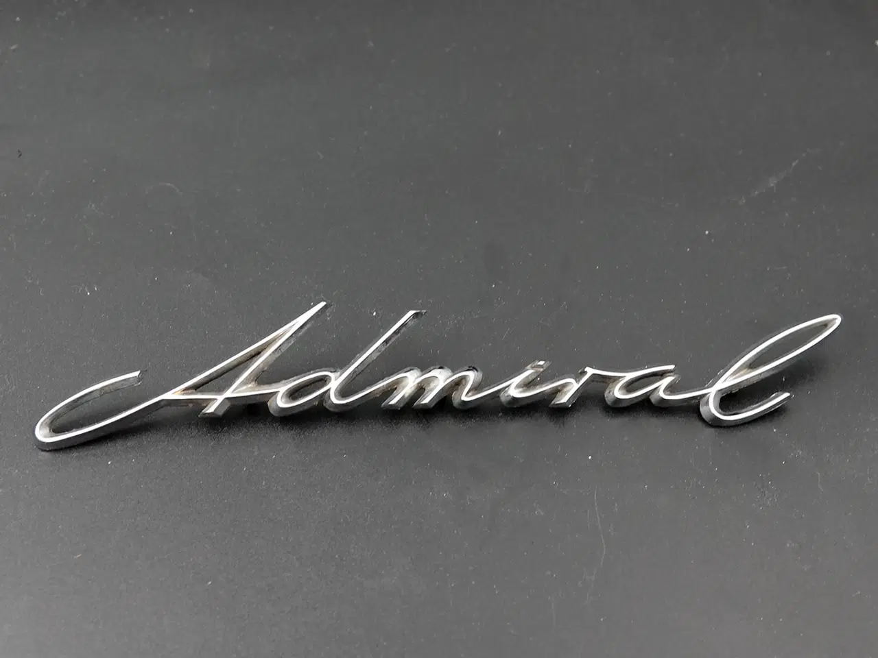Billede 3 - Opel Admiral A navneskilt/emblem (1960'erne)
