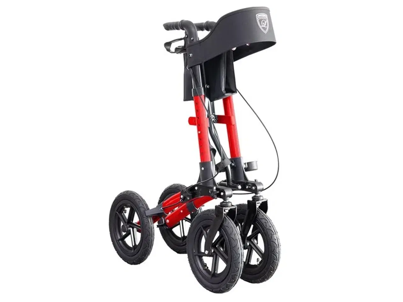 Billede 5 - Lindebjerg Rollator - SPAR 1.500 - HF-200 - Metal Rød