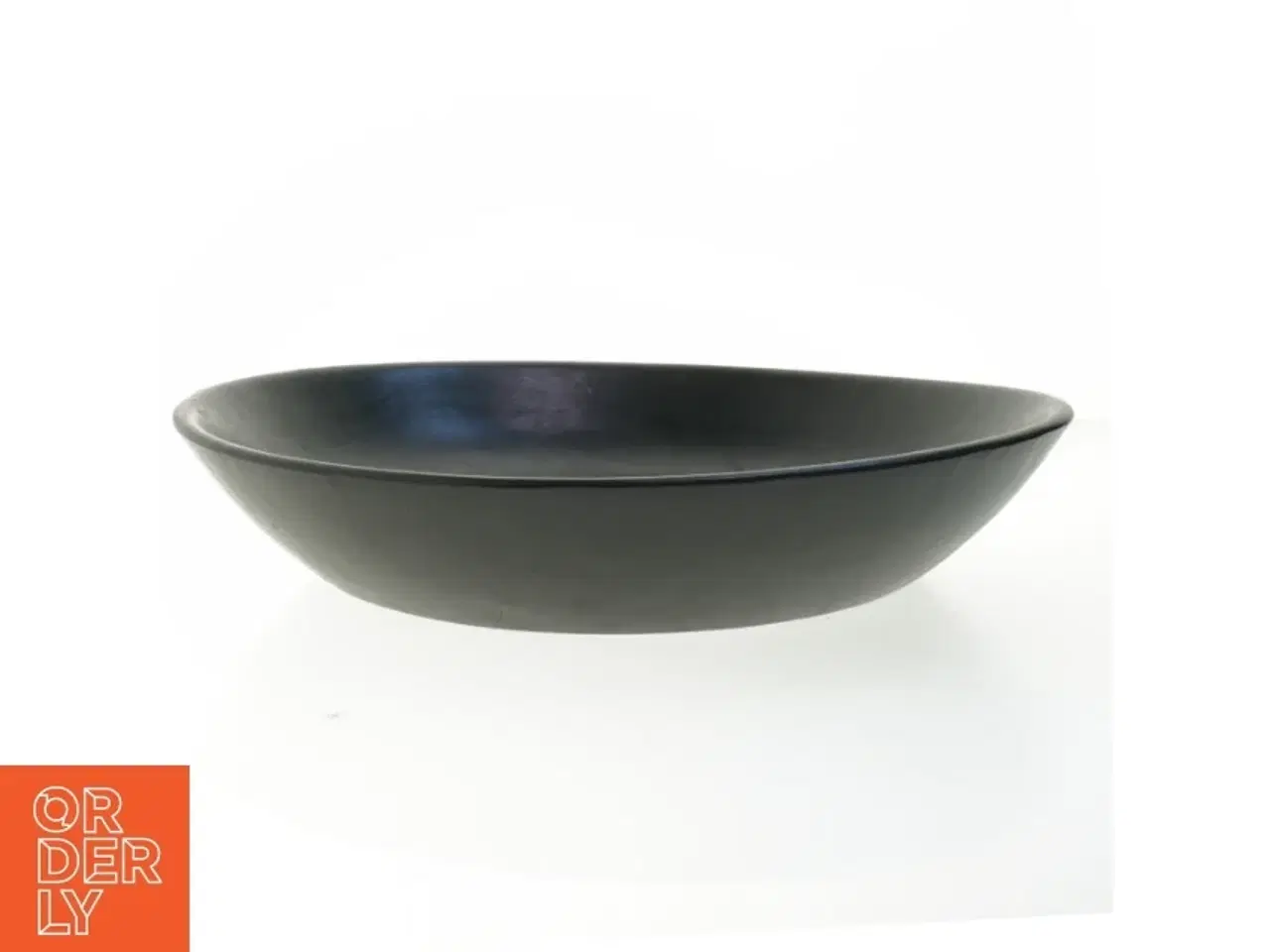 Billede 2 - Sort træskål Ø37 cm (str. Ø 37 cm)
