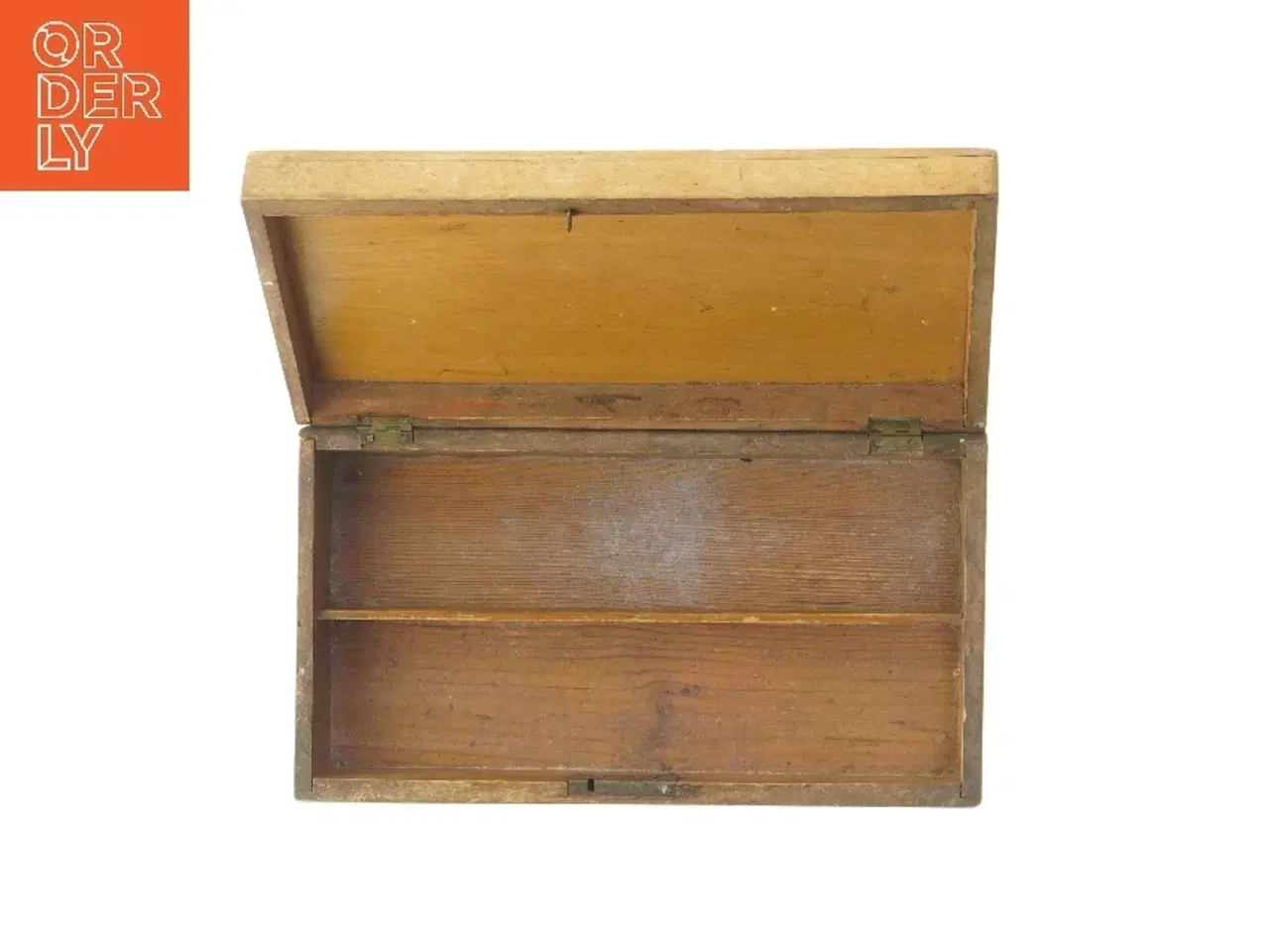 Billede 6 - Antik trækasse (str. 7x25x14 cm)