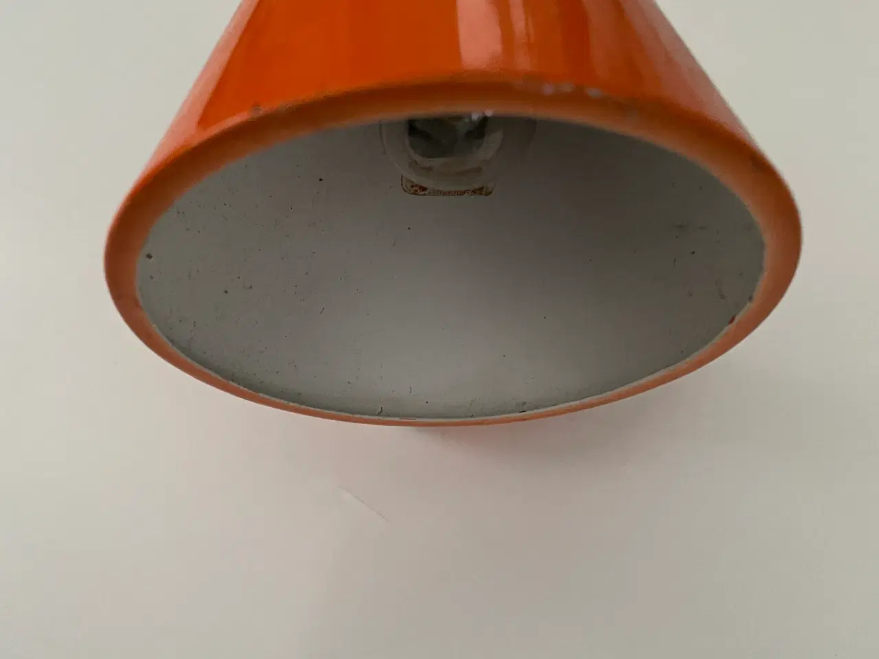 Billede 4 - Væglampe orange farve