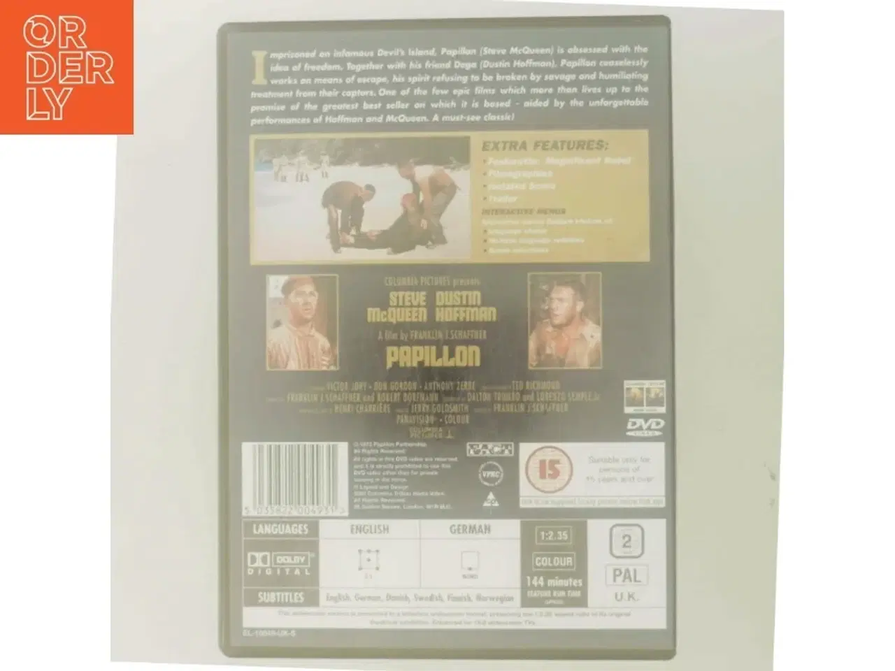 Billede 3 - Papillon med Steve McQueen (DVD)