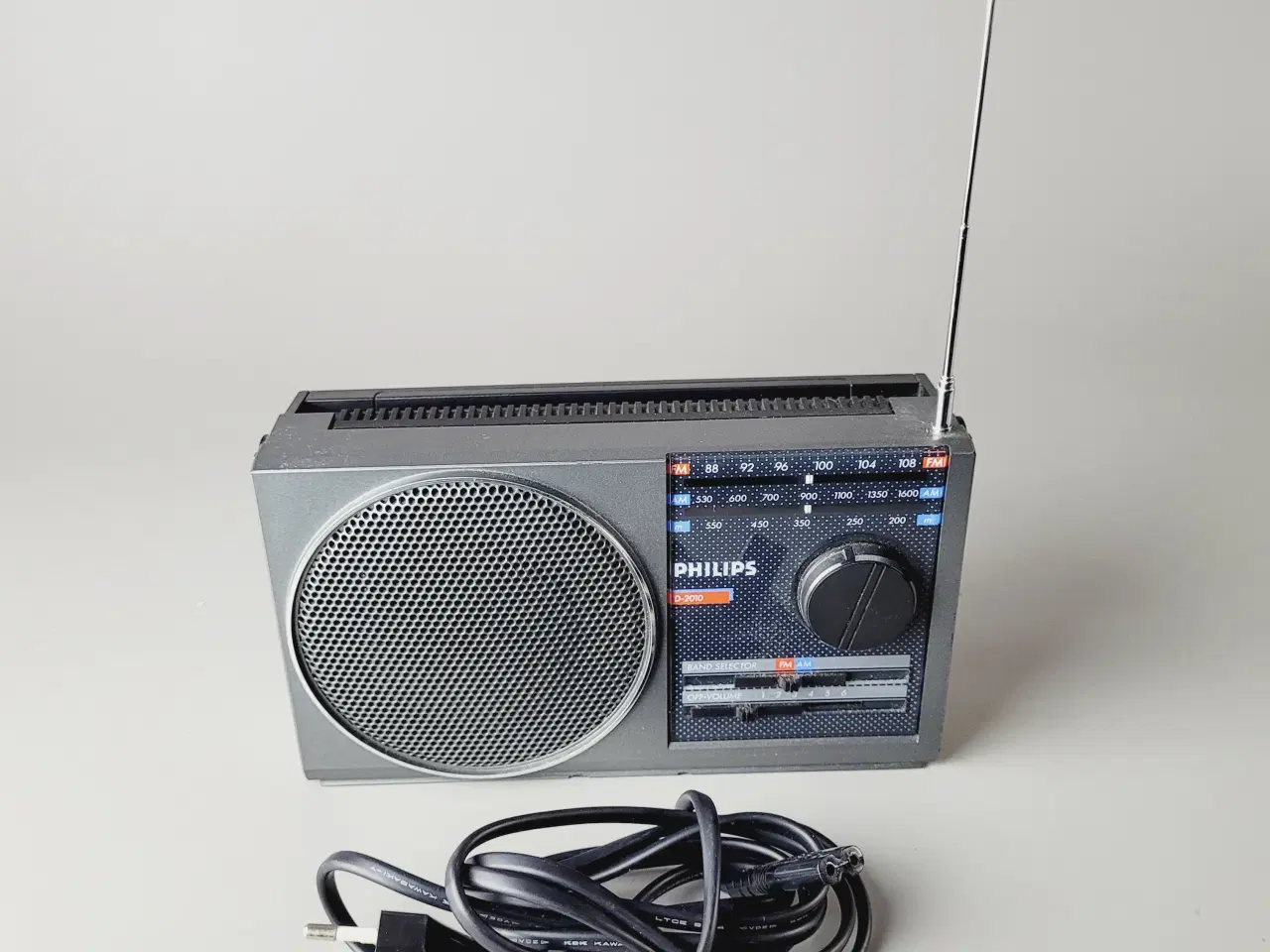 Billede 2 - ⭐️· Retro Philips Radio - Velfungerende og i flot 