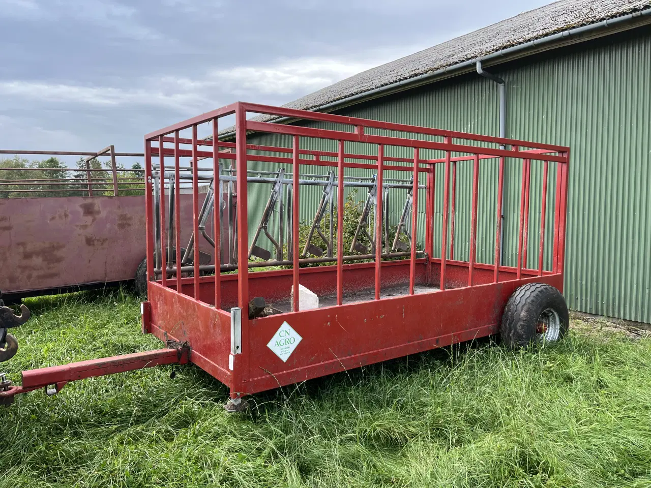 Billede 1 - CN Agro fodervogn med fangegitter 