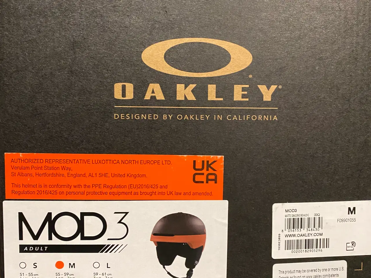 Billede 5 - Oakley Mod 3 skihjelm