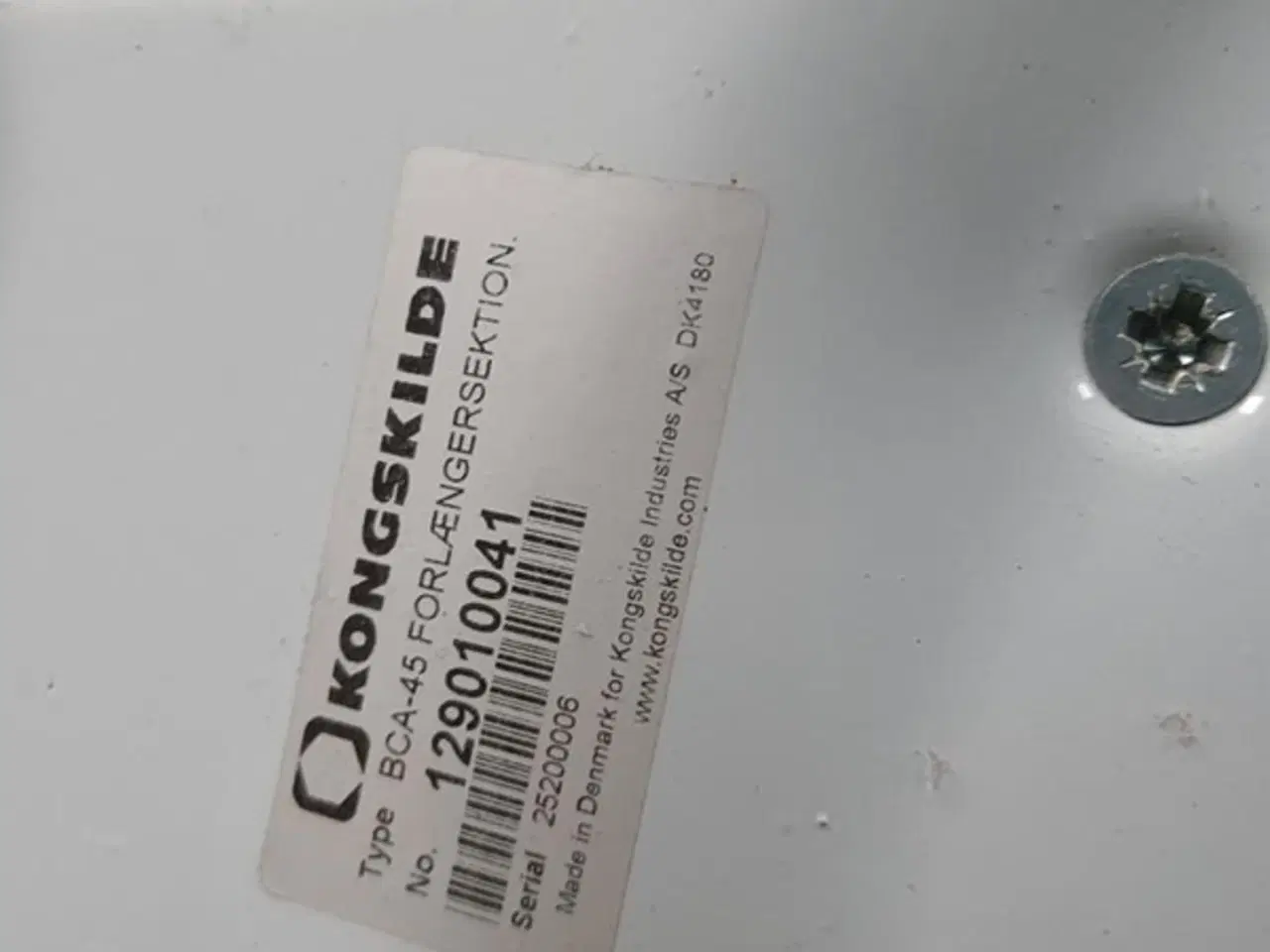 Billede 4 - Kongskilde BCA 45 kornbånd samt elevator Jema T 40