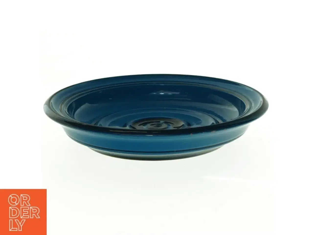 Billede 1 - Blå Keramik Skål fra Knabstrup (str. 20 x 20 cm)