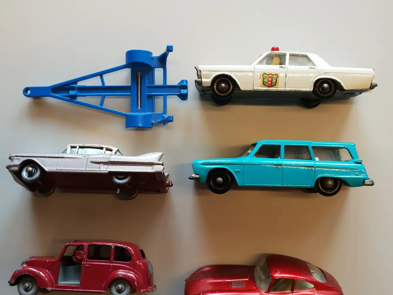 Billede 3 - Matchbox biler, trucks, amerikanere, trailer 1:87
