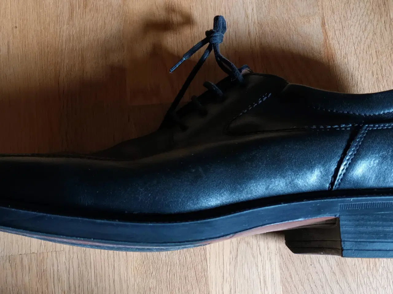 Billede 1 - Gode sorte læder sko