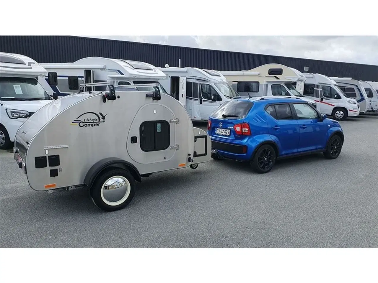 Billede 1 - 0 - Lifestyle Camper Steeldrop Premium Lille camper i retro look