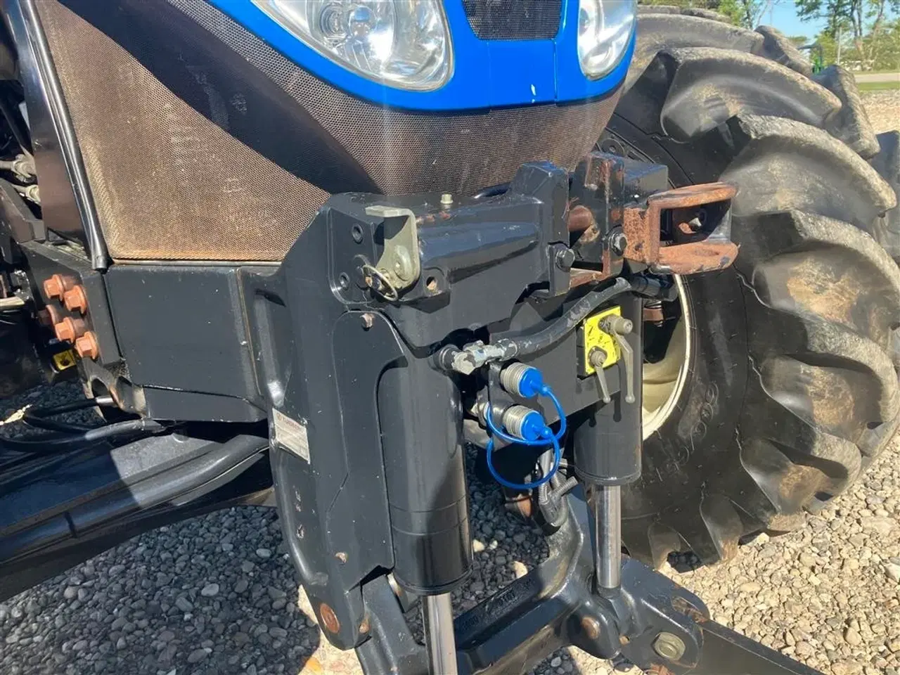 Billede 19 - New Holland T 7050 kun 7165 timer! frontlift