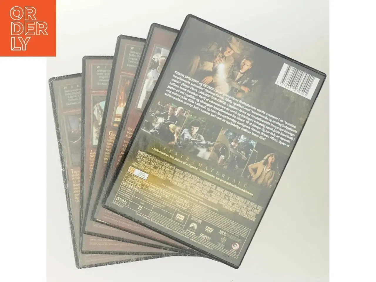 Billede 3 - 5 DVD’er SERIE Indiana Jones og krystalkraniets kongerige med Harrison Ford (DVD)