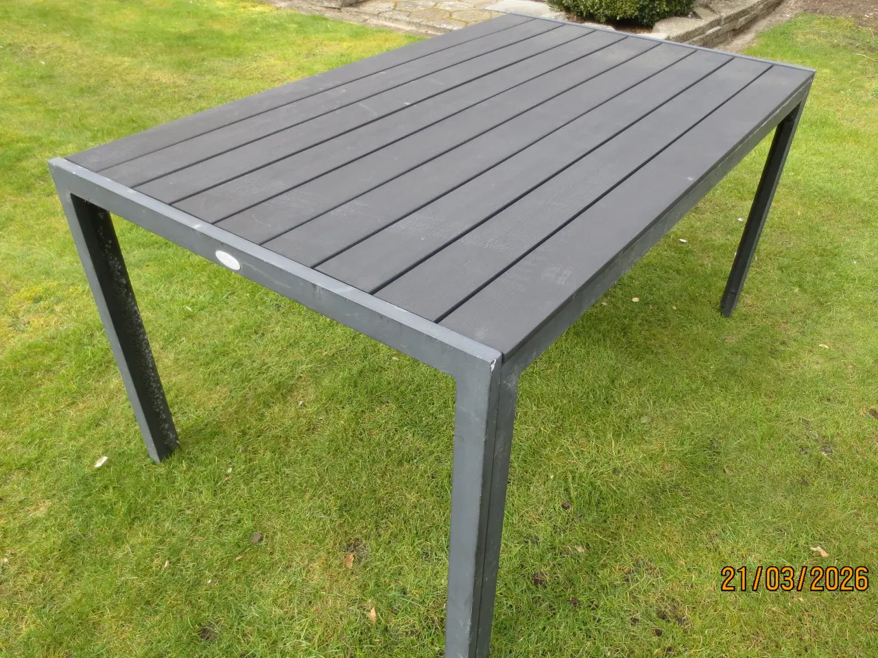 Billede 2 - 1 stk Jutlandia Non Wood Havebord 1,5 mtr