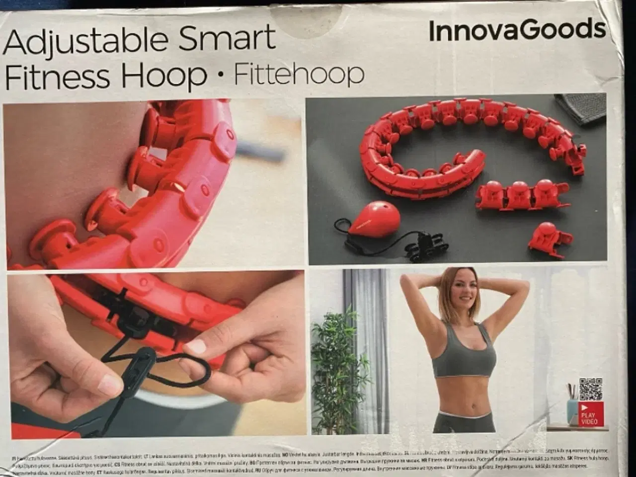 Billede 1 - Hulahopring, Justerbar Smart Fitness Hoop med vægt