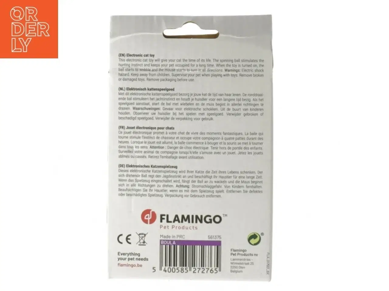 Billede 3 - kattelegetøj med bold