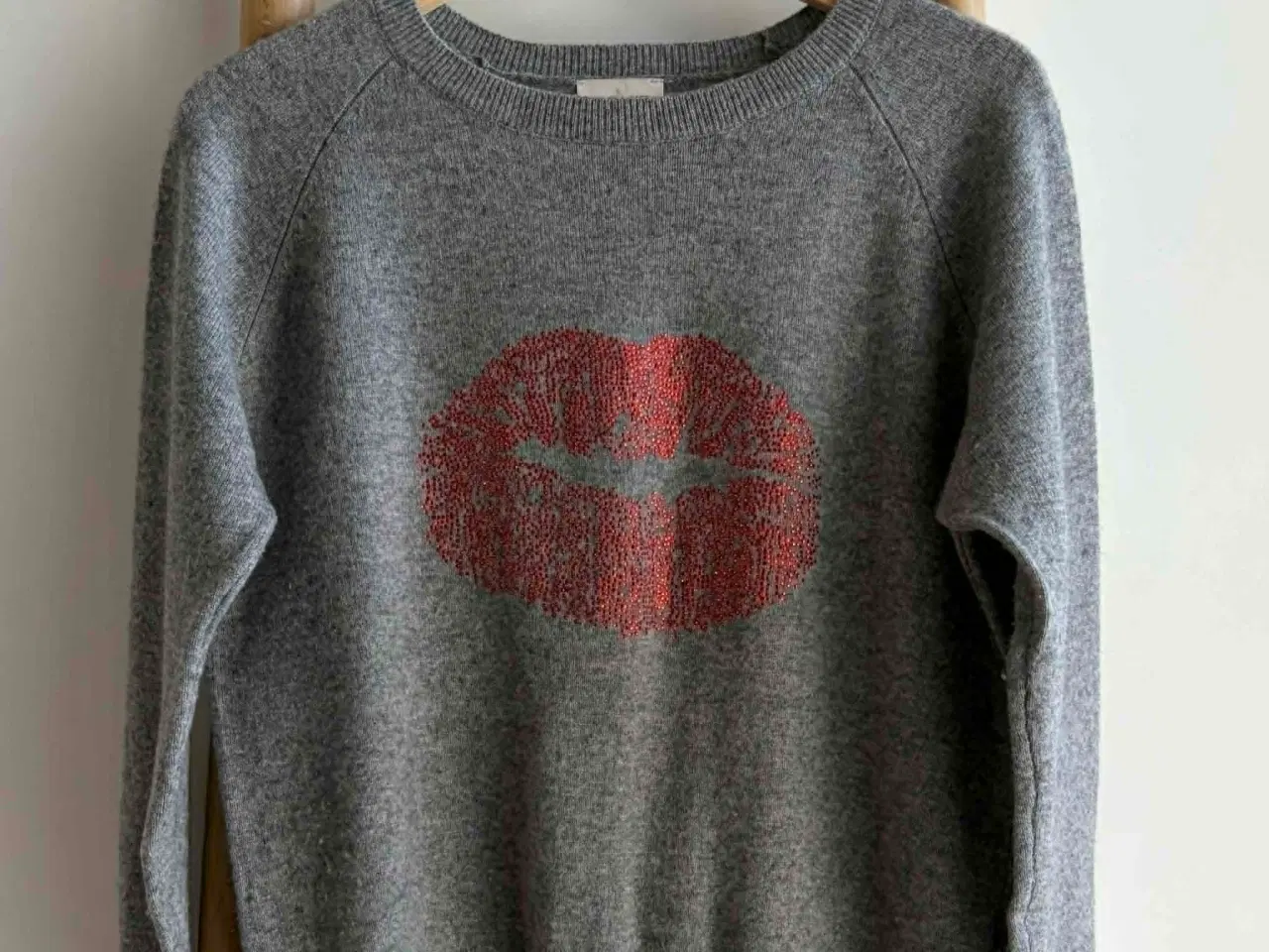 Billede 3 - CASCH et SOIE strikbluse - cashmere blend, str. M