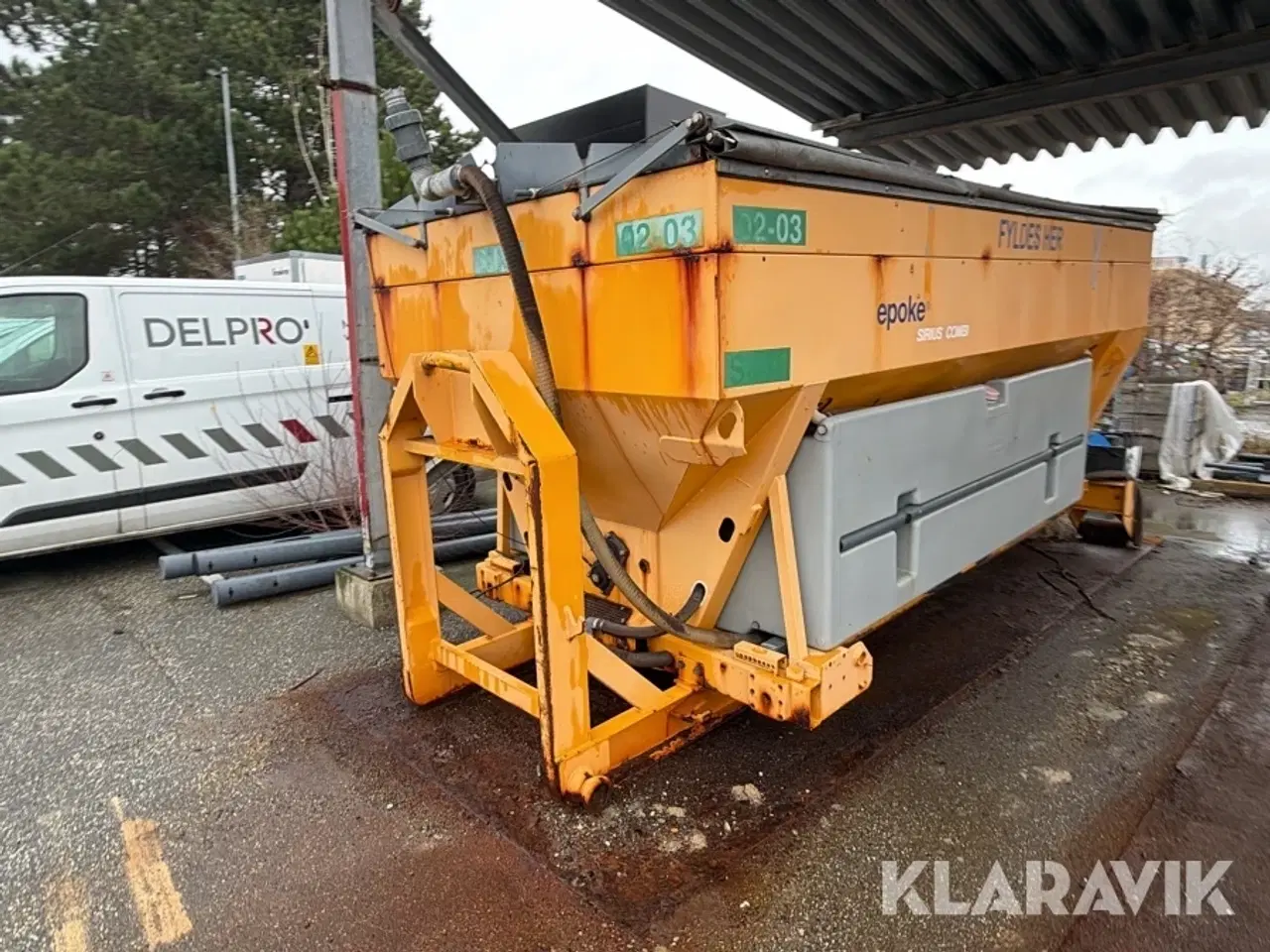 Billede 7 - Sirius combi salt spreder Epoke SW4400 Sirius Combi