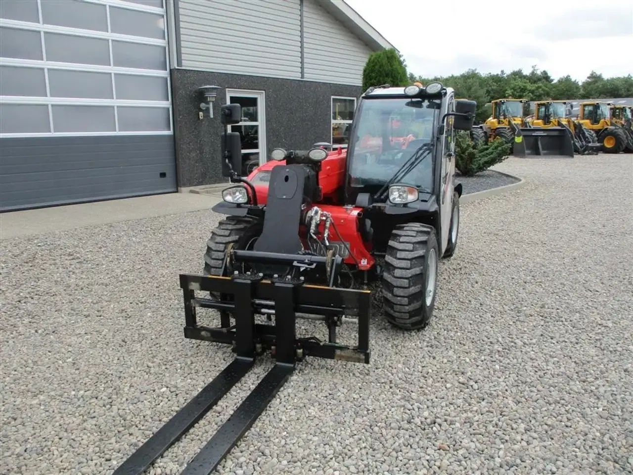 Billede 6 - Manitou MT625H Comfort Dansk maskine, med hydrauliske pallegafler.