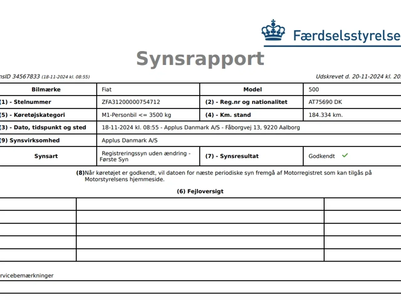 Billede 13 - Fiat 500 1,2 Lounge – Rigtig fin og nysynet bi