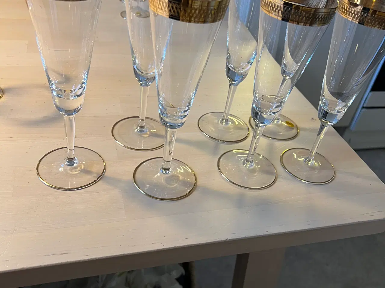 Billede 1 - Lyngby tosca glas champagne 