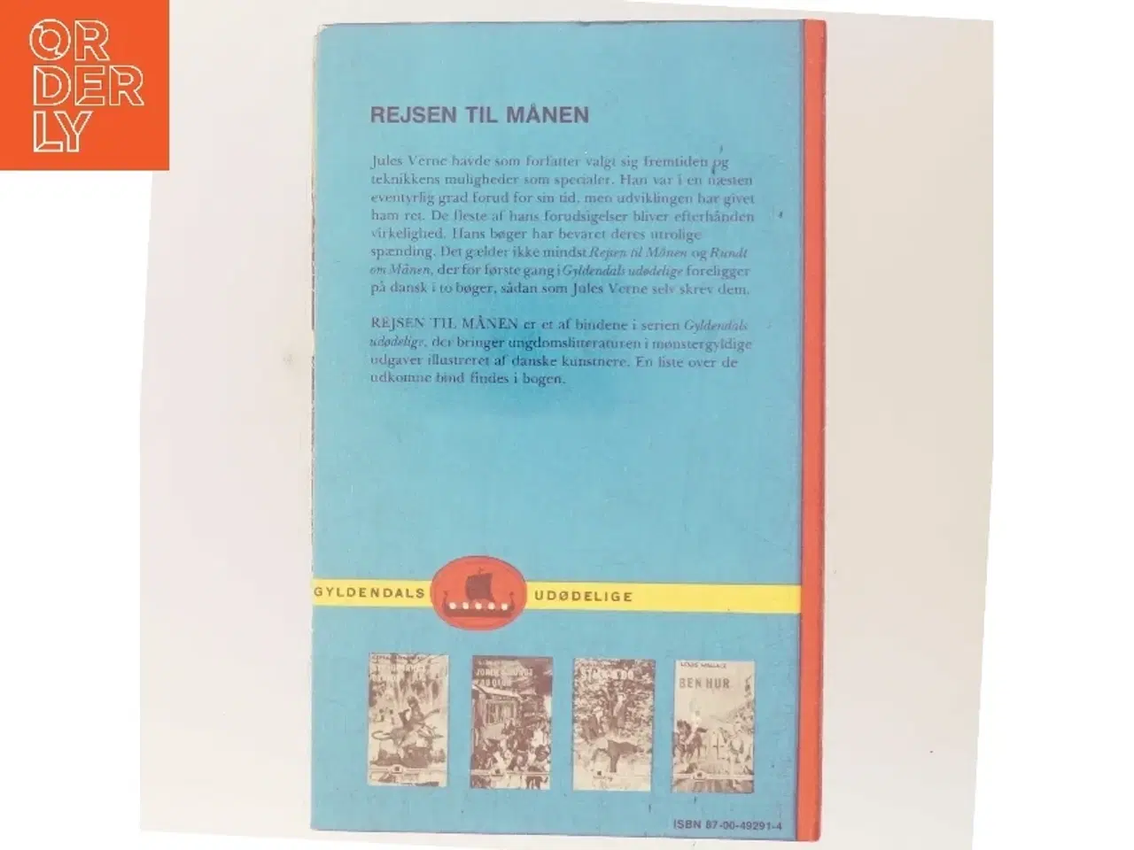 Billede 3 - Rejsen til Månen af Jules Verne (Bog)