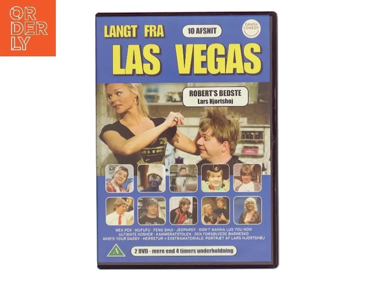 Billede 1 - Langt Fra Las Vegas - Roberts Bedste DVD med Lars Hjortshøj (DVD)