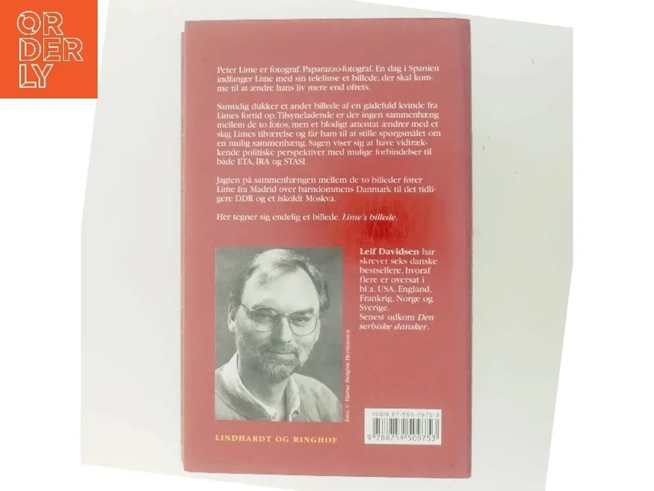 Billede 3 - Lime's Billede: Roman (Danish Edition) af Davidsen, Leif (Bog)
