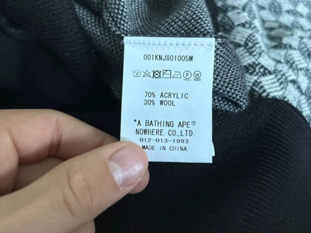 Billede 4 - Bape - a bathing ape striktrøje
