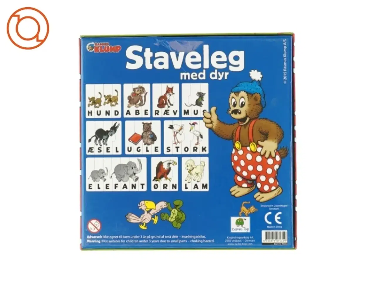 Billede 2 - Staveleg med dyr (spil)