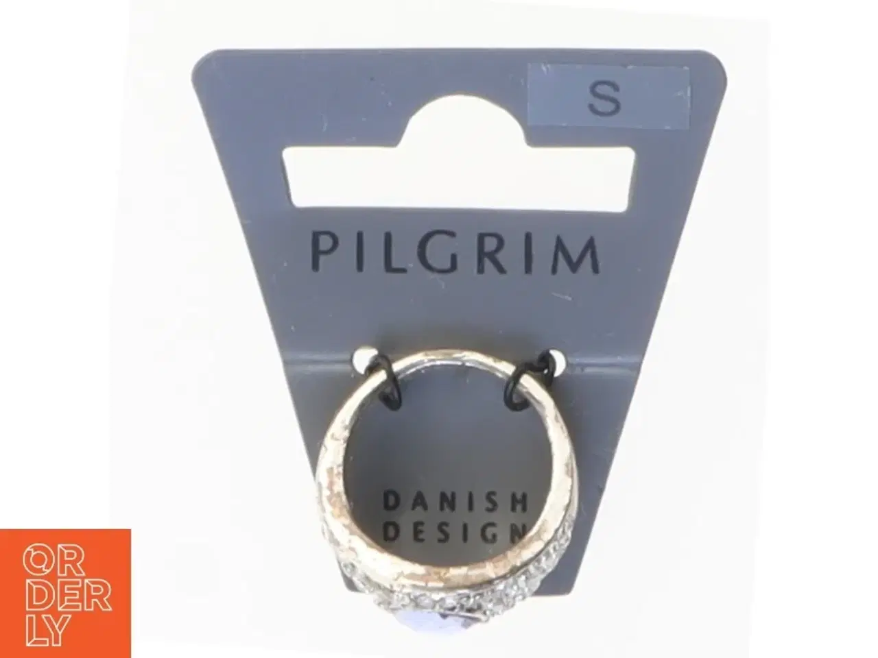 Billede 2 - Pilgrim ring med blå sten fra Pilgrim (str. 49 mm)