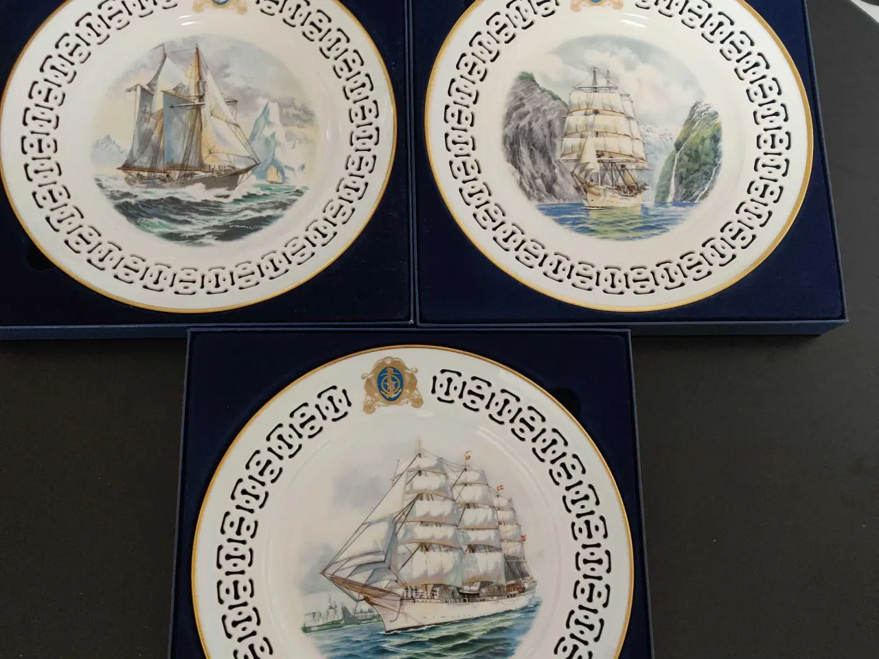 Billede 5 - Platter af Bing & Grøndahl. Windjammer Series.