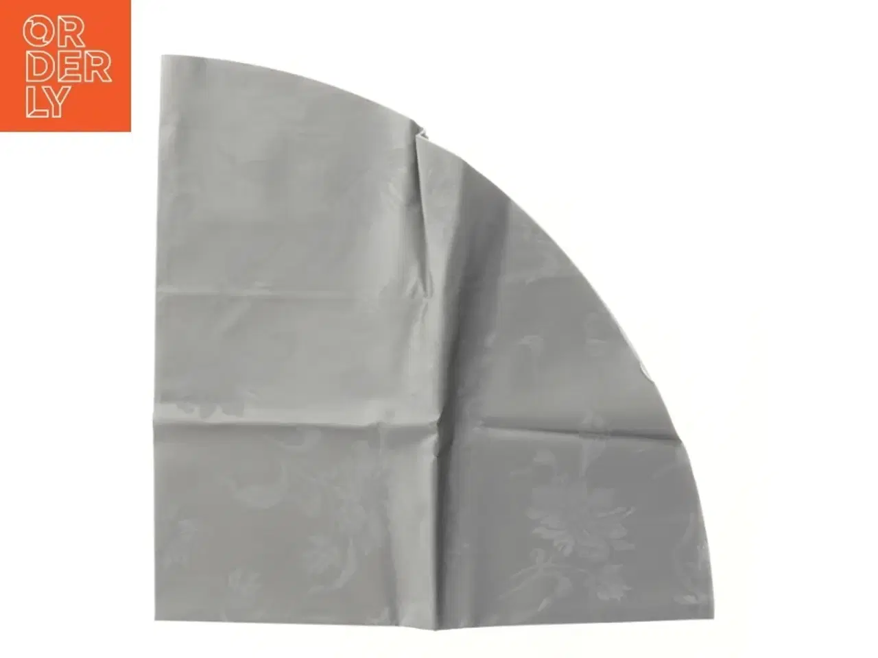 Billede 2 - Rund voksdug, grå (str. Ø 104 cm)