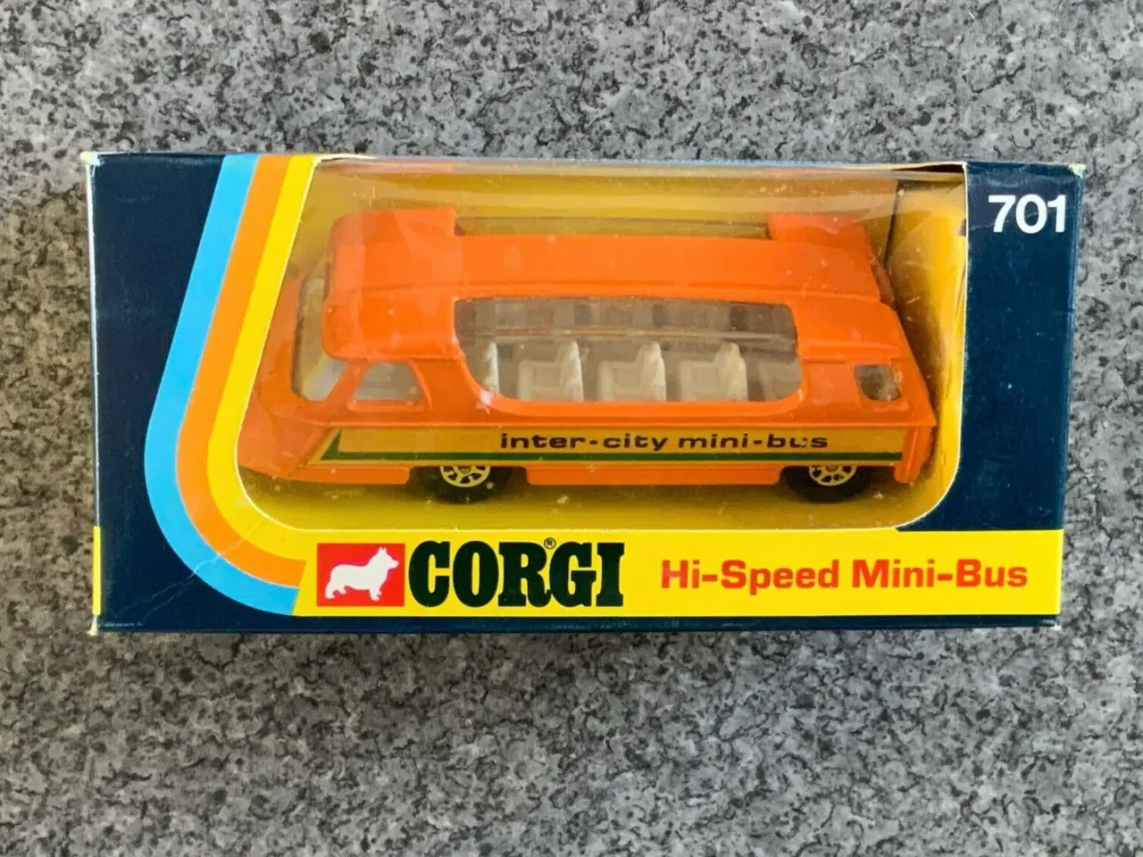 Billede 2 - Corgi Toys No. 701 Hi-Speed Mini-Bus, scale 1:36