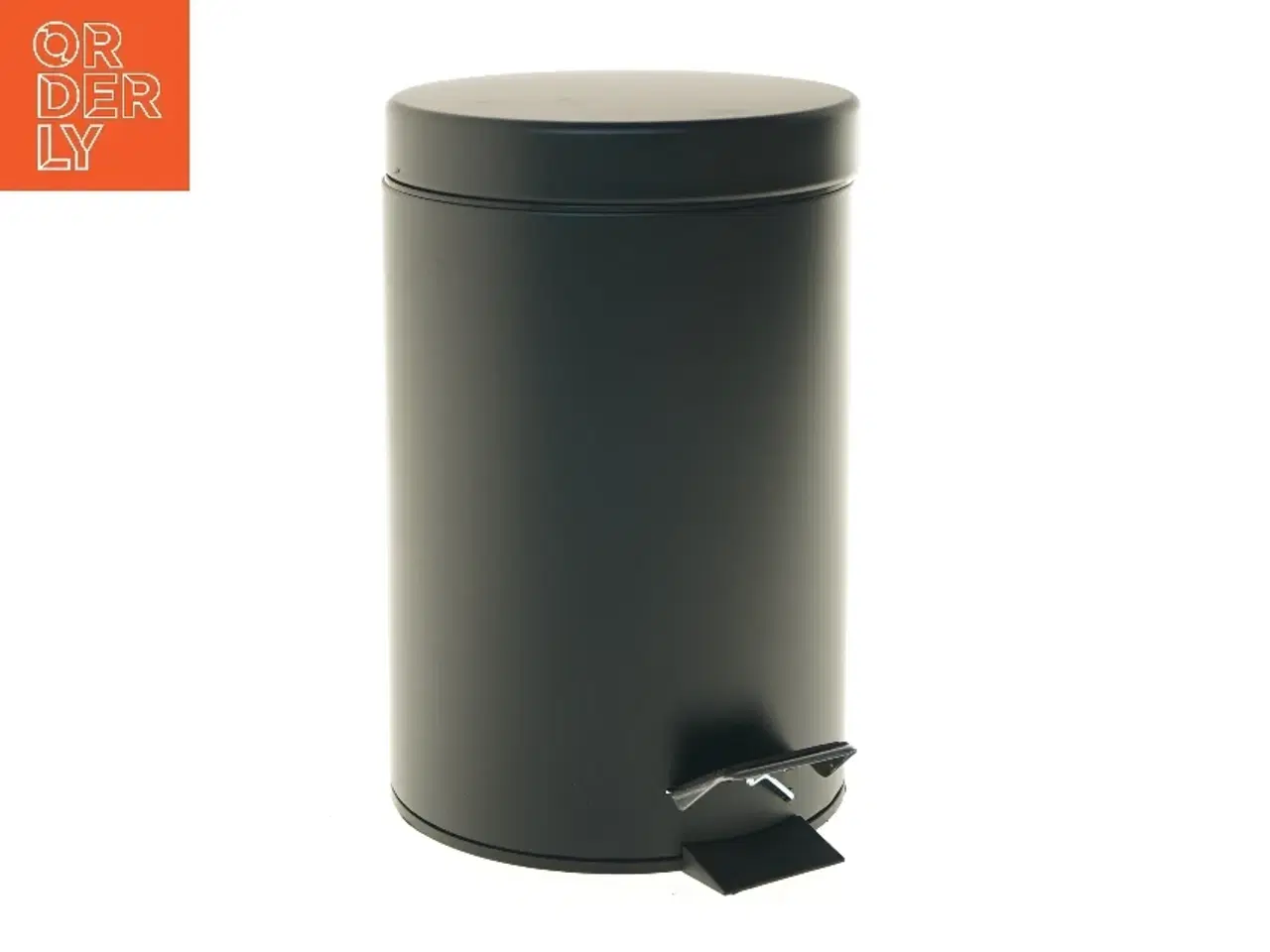 Billede 1 - Sort pedalspand, 3 liter fra Jysk (str. 3 L Ø 17 cm længde 26 cm)