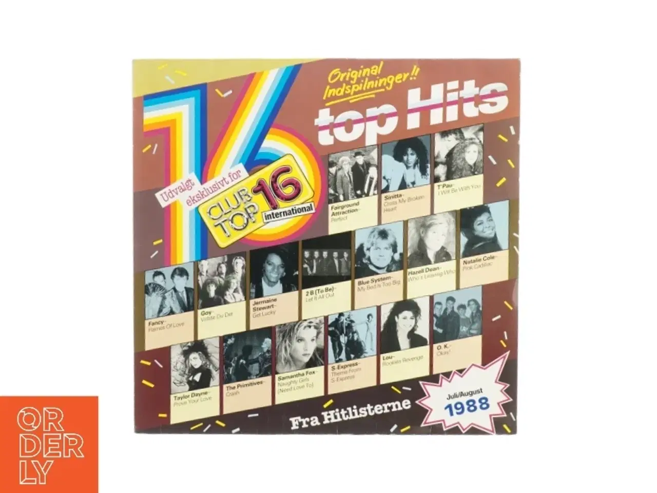 Billede 1 - 16 Top Hits Vinylplade